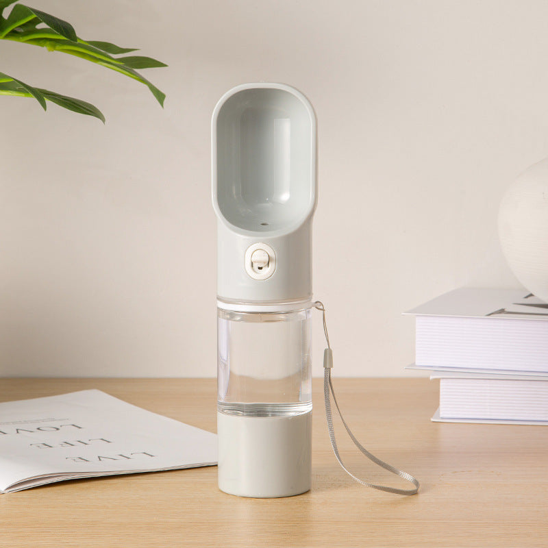 Portable Dog Water Bottle with Built-In Dispenser – Lightweight, Durable, Leak-Resistant Travel Water Bottle for Dogs